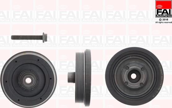 FAI AutoParts FVD1023K - Belt Pulley, crankshaft onlydrive.pro