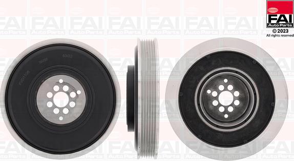 FAI AutoParts FVD1108 - Belt Pulley, crankshaft onlydrive.pro