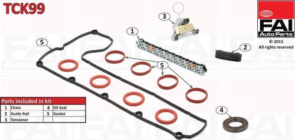 FAI AutoParts TCK99 - Timing Chain Kit onlydrive.pro