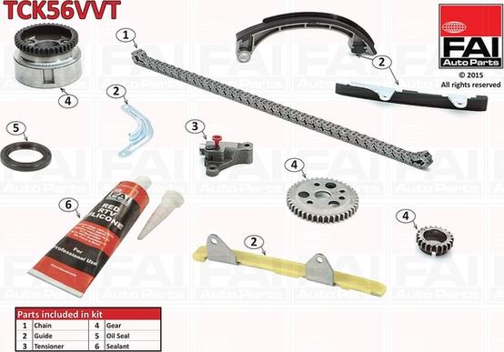 FAI AutoParts TCK56VVT - Timing Chain Kit onlydrive.pro