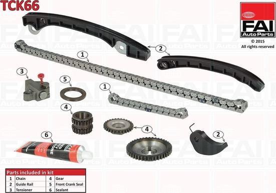 FAI AutoParts TCK66 - Timing Chain Kit onlydrive.pro