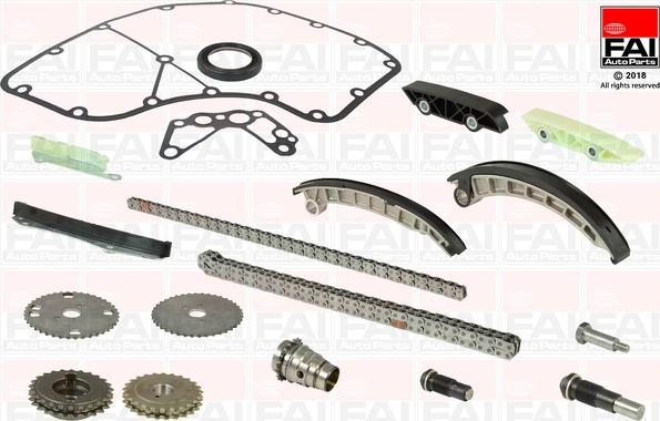 FAI AutoParts TCK194LC - Комплект цепи привода распредвала onlydrive.pro