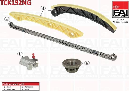 FAI AutoParts TCK192NG - Timing Chain Kit onlydrive.pro