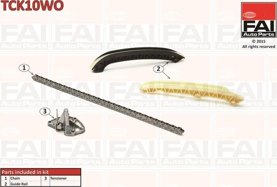 FAI AutoParts TCK10WO - Timing Chain Kit onlydrive.pro