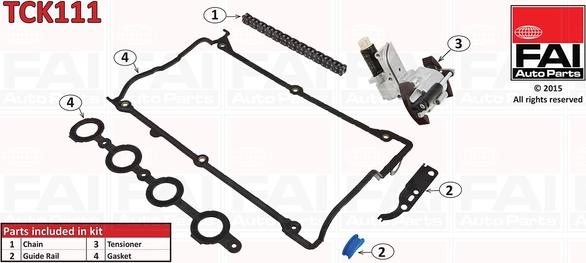 FAI AutoParts TCK111 - Timing Chain Kit onlydrive.pro