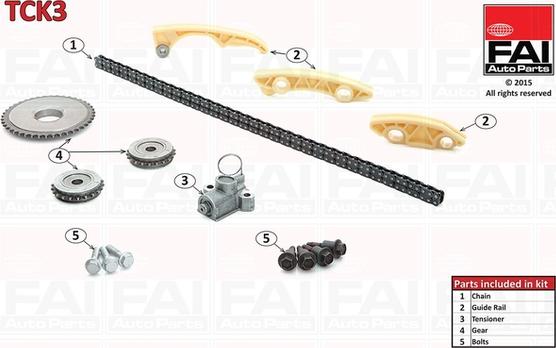 FAI AutoParts TCK3 - Timing Chain Kit onlydrive.pro