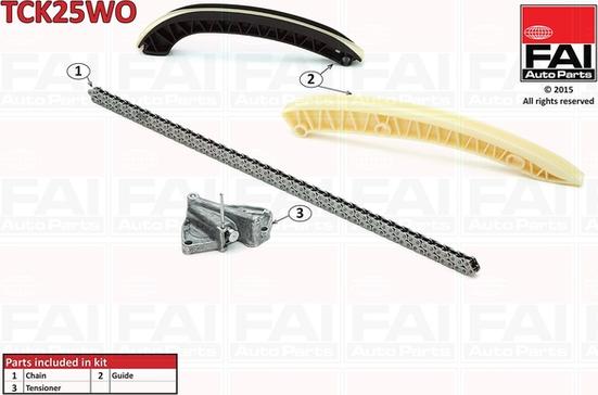 FAI AutoParts TCK25WO - Timing Chain Kit onlydrive.pro