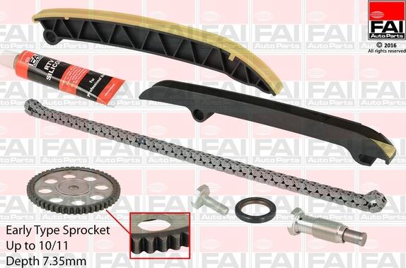 FAI AutoParts TCK208 - Timing Chain Kit onlydrive.pro