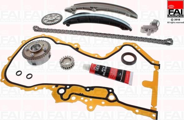 FAI AutoParts TCK202L3VVT - Pavaros grandinės komplektas onlydrive.pro