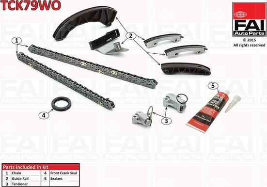 FAI AutoParts TCK79WO - Timing Chain Kit onlydrive.pro