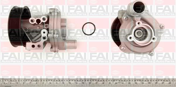 FAI AutoParts WP6349 - Vesipumppu onlydrive.pro