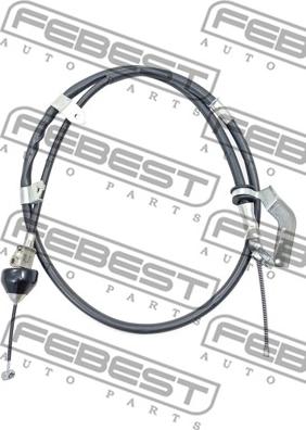 Febest 0199-BCACU30LH - Cable, parking brake onlydrive.pro