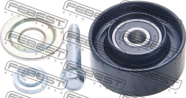 Febest 0187-KUN25 - Pulley, v-ribbed belt onlydrive.pro