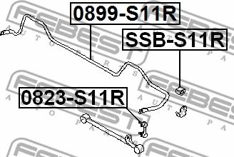 Febest 0823-S11R - Stabilisaator,Stabilisaator onlydrive.pro