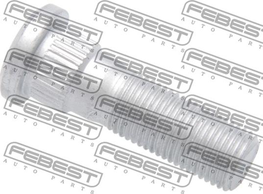 Febest 0284-001 - Riteņa stiprināšanas skrūve onlydrive.pro