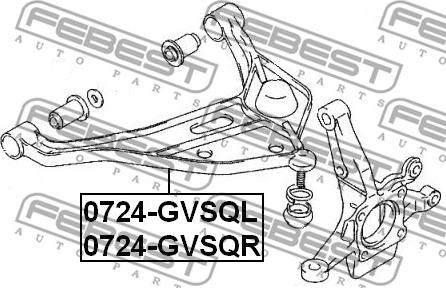 Febest 0724-GVSQR - Track Control Arm onlydrive.pro