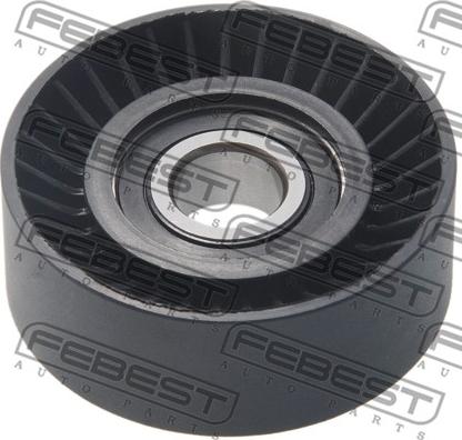 Febest 1987-E46 - Pulley, v-ribbed belt onlydrive.pro