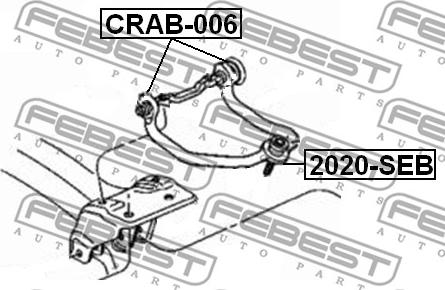 Febest 2020-SEB - Ball Joint onlydrive.pro