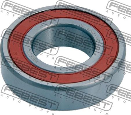 Febest AS-6206-2RS - Propshaft centre bearing support onlydrive.pro