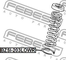 Febest BZSI-203LOWR - Jousilautanen onlydrive.pro