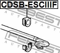 Febest CDSB-ESCIIIF - Bearing Bush, stabiliser onlydrive.pro