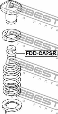 Febest FDD-CA2SR - Puhver, vedrustus onlydrive.pro