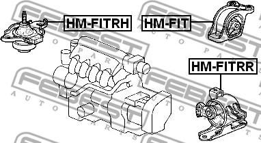 Febest HM-FITRH - Variklio montavimas onlydrive.pro