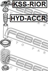 Febest KSS-RIOR - Top Strut Mounting onlydrive.pro