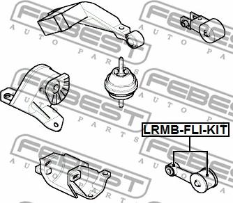 Febest LRMB-FLI-KIT - Holder, engine mounting onlydrive.pro