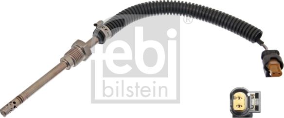 Febi Bilstein 49298 - Jutiklis, išmetamųjų dujų temperatūra onlydrive.pro