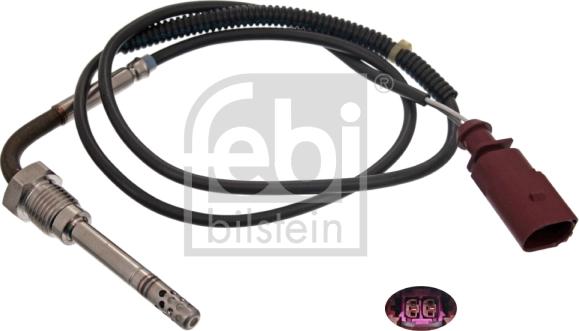 Febi Bilstein 49262 - Jutiklis, išmetamųjų dujų temperatūra onlydrive.pro