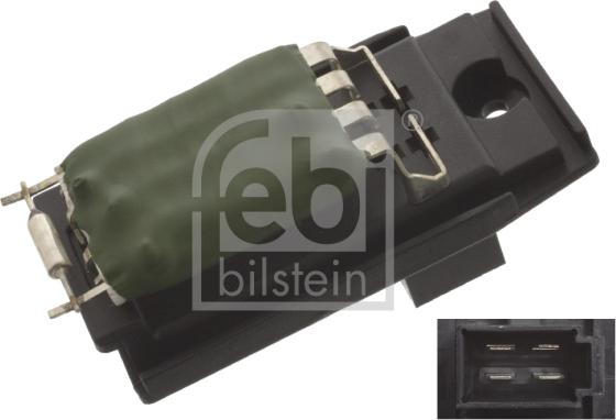 Febi Bilstein 45415 - Vastus, sisäilmantuuletin onlydrive.pro