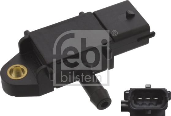 Febi Bilstein 45772 - Jutiklis, išmetimo slėgis onlydrive.pro