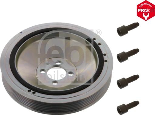 Febi Bilstein 40601 - Belt Pulley, crankshaft onlydrive.pro