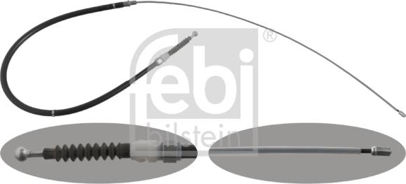 Febi Bilstein 48306 - Cable, parking brake onlydrive.pro