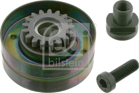 Febi Bilstein 05933 - Pulley, v-ribbed belt onlydrive.pro