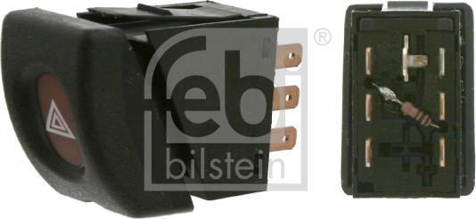 Febi Bilstein 01566 - Jungiklis, pavojaus žibintas onlydrive.pro