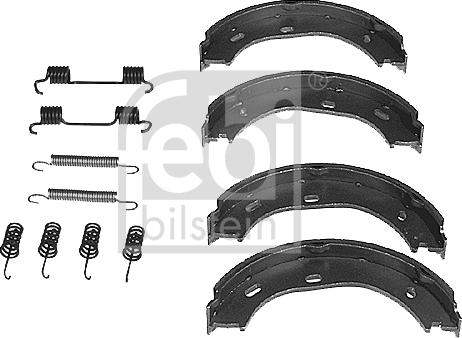 Febi Bilstein 08324 - Brake Shoe Set, parking brake onlydrive.pro