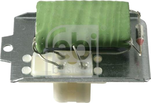 Febi Bilstein 19024 - Resistor, interior blower onlydrive.pro