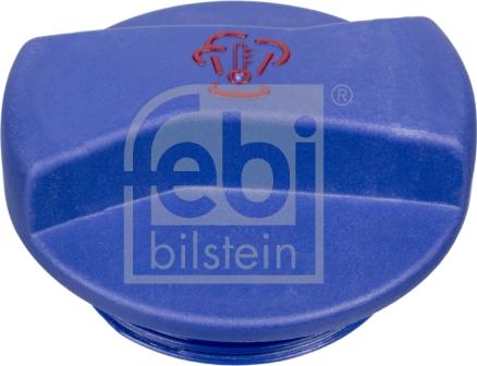 Febi Bilstein 14700 - Sealing Cap, coolant tank onlydrive.pro