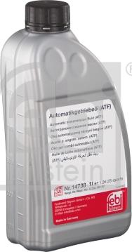 Febi Bilstein 14738 - Масло автоматической коробки передач onlydrive.pro