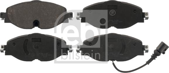 Febi Bilstein 16994 - Brake Pad Set, disc brake onlydrive.pro