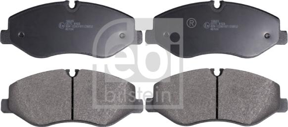 Febi Bilstein 16945 - Brake Pad Set, disc brake onlydrive.pro