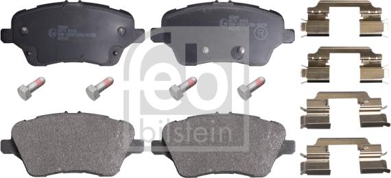 Febi Bilstein 16940 - Brake Pad Set, disc brake onlydrive.pro