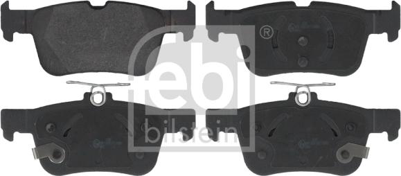 Febi Bilstein 16943 - Brake Pad Set, disc brake onlydrive.pro