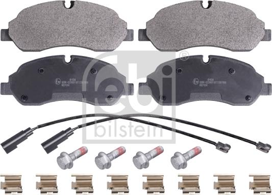 Febi Bilstein 16955 - Brake Pad Set, disc brake onlydrive.pro