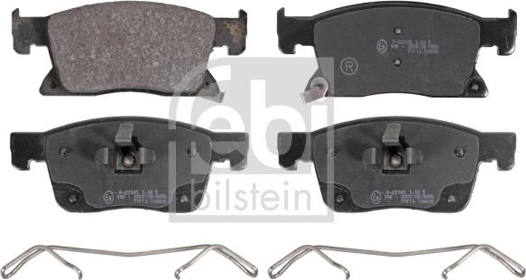 Febi Bilstein 16914 - Brake Pad Set, disc brake onlydrive.pro