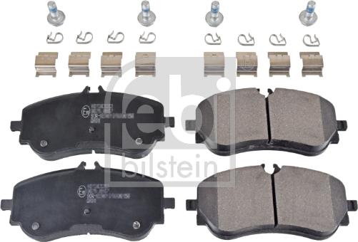 Febi Bilstein 16985 - Brake Pad Set, disc brake onlydrive.pro