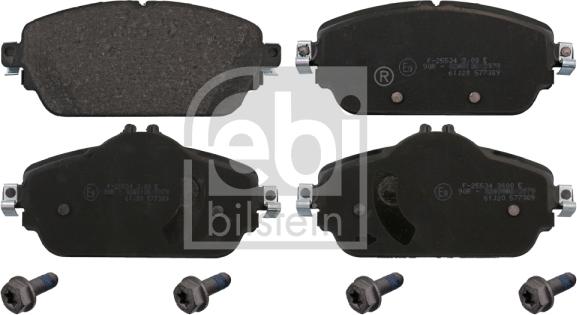 Febi Bilstein 16988 - Brake Pad Set, disc brake onlydrive.pro