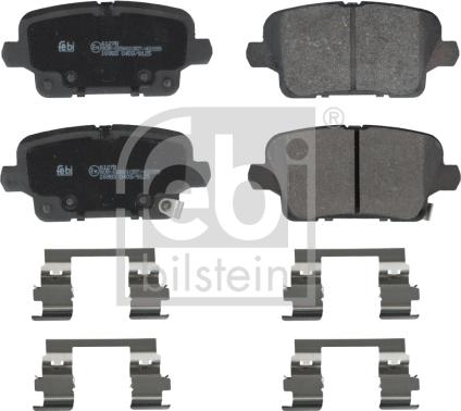 Febi Bilstein 16983 - Brake Pad Set, disc brake onlydrive.pro